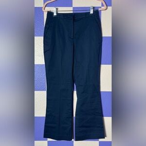 NWT Aspesi Navy Pantalone Trombetta Flared Trousers - Size 38 / 0